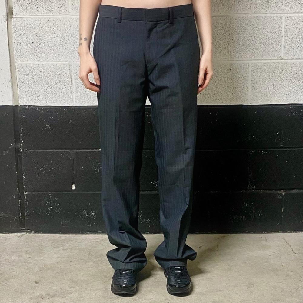 RW&CO Navy Straight Leg Menswear Dress Pants Size 30